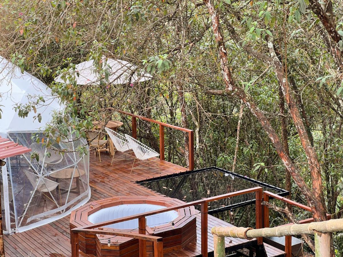 Solana Glamping Hotel Pereira Bagian luar foto